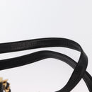CHANEL Matelasse Backpack Lamb Skin Black Gold CC Auth bs31908-14