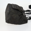 CHANEL New Travel Line Tote Bag Nylon 2way Brown Silver CC Auth bs31911-4