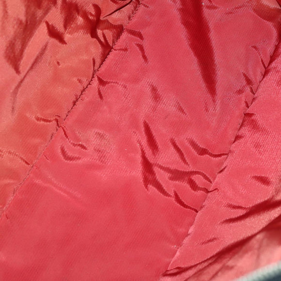 CHANEL Travel Line Boston Bag Nylon Black Silver CC Auth bs31912