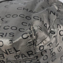 CHANEL Unlimited Tote Bag Nylon Silver CC Auth bs31915-12
