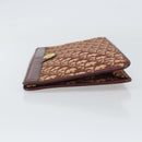 Christian Dior Trotter Canvas Clutch Bag Red Gold Auth bs31918-5
