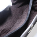 GIVENCHY Hand Bag Canvas Black Gold Auth bs31919-21