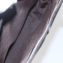 GIVENCHY Hand Bag Canvas Black Gold Auth bs31919-12