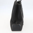 GIVENCHY Hand Bag Canvas Black Gold Auth bs31919-3