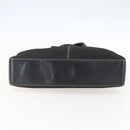 GIVENCHY Hand Bag Canvas Black Gold Auth bs31919-5