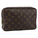 LOUIS VUITTON Monogram Trousse Toilette 23 Clutch Bag M47524 LV Auth bs31924-1