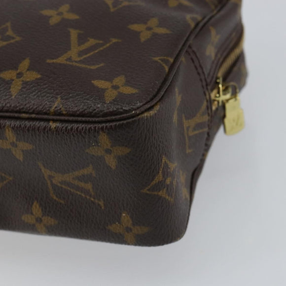 LOUIS VUITTON Monogram Trousse Toilette 23 Clutch Bag M47524 LV Auth bs31924