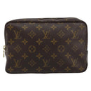 LOUIS VUITTON Monogram Trousse Toilette 23 Clutch Bag M47524 LV Auth bs31924-13