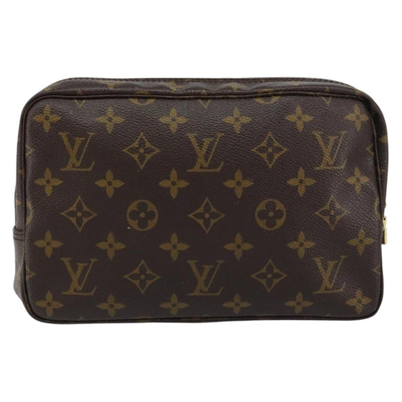 LOUIS VUITTON Monogram Trousse Toilette 23 Clutch Bag M47524 LV Auth bs31924
