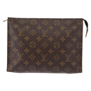 LOUIS VUITTON Monogram Poche Toilette 26 Pouch M47542 LV Auth bs31925-13