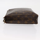 LOUIS VUITTON Monogram Poche Toilette 26 Pouch M47542 LV Auth bs31925-4