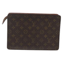 LOUIS VUITTON Monogram Pochette Homme Clutch Bag M51795 LV Auth bs31927-2