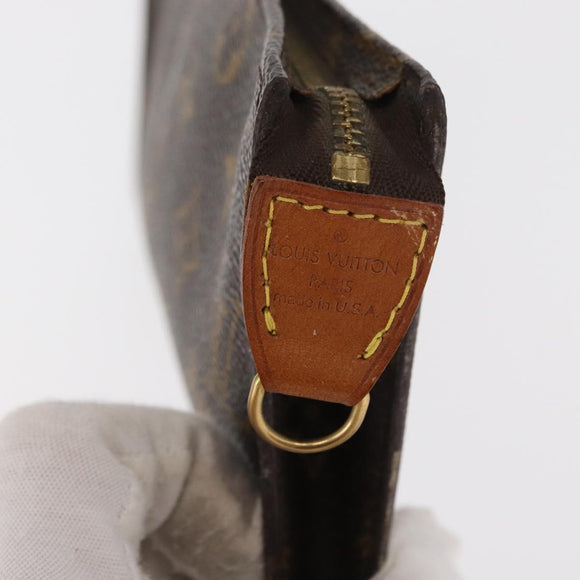 LOUIS VUITTON Monogram Bucket GM Accessory Pouch LV Auth bs31928
