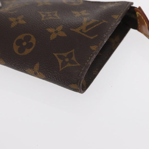 LOUIS VUITTON Monogram Bucket GM Accessory Pouch LV Auth bs31928