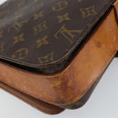 LOUIS VUITTON Monogram Cartouchiere GM Shoulder Bag M51252 LV Auth bs31929-17