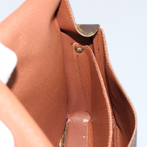 LOUIS VUITTON Monogram Cartouchiere GM Shoulder Bag M51252 LV Auth bs31929