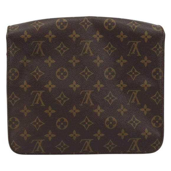 LOUIS VUITTON Monogram Cartouchiere GM Shoulder Bag M51252 LV Auth bs31929