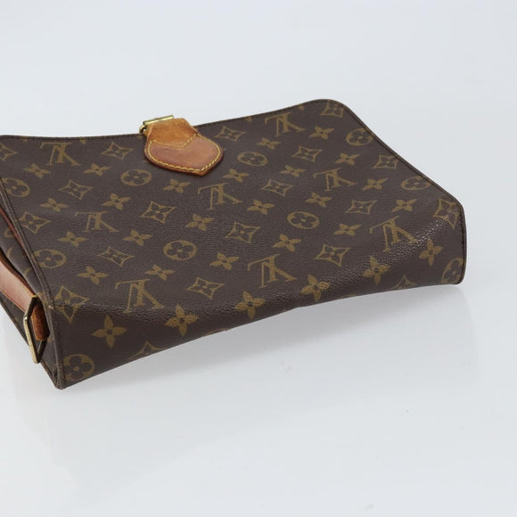 LOUIS VUITTON Monogram Cartouchiere GM Shoulder Bag M51252 LV Auth bs31929