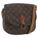 LOUIS VUITTON Monogram Saint Cloud GM Shoulder Bag M51242 LV Auth bs31930-1