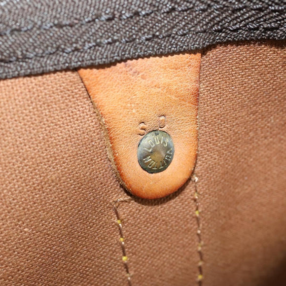 LOUIS VUITTON Monogram Keepall 55 Boston Bag M41424 LV Auth bs31933