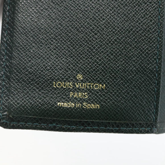 LOUIS VUITTON Taiga Agenda PM Day Planner Cover Epicea R20424 LV Auth bs31935
