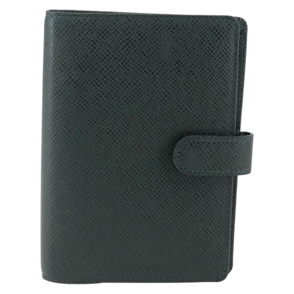 LOUIS VUITTON Taiga Agenda PM Day Planner Cover Epicea R20424 LV Auth bs31935