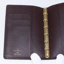 LOUIS VUITTON Taiga Agenda PM Day Planner Cover Acajou R20416 LV Auth bs31936-18