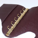 LOUIS VUITTON Taiga Agenda PM Day Planner Cover Acajou R20416 LV Auth bs31936-9