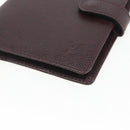 LOUIS VUITTON Taiga Agenda PM Day Planner Cover Acajou R20416 LV Auth bs31936-7