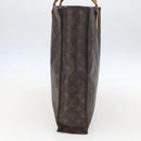 LOUIS VUITTON Monogram Sac Plat Hand Bag M51140 LV Auth bs31940-3