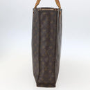 LOUIS VUITTON Monogram Sac Plat Hand Bag M51140 LV Auth bs31940-4