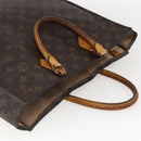 LOUIS VUITTON Monogram Sac Plat Hand Bag M51140 LV Auth bs31940-6