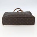 LOUIS VUITTON Monogram Sac Plat Hand Bag M51140 LV Auth bs31940-5