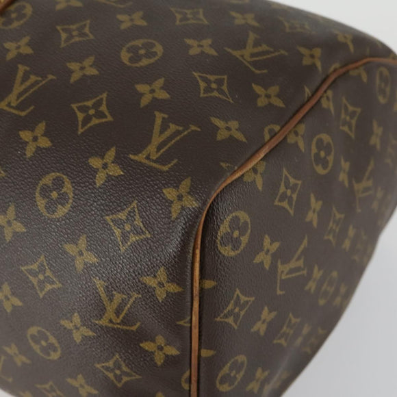 LOUIS VUITTON Monogram Keepall 45 Boston Bag M41428 LV Auth bs31942