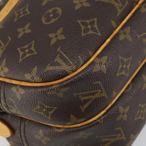 LOUIS VUITTON Monogram Reporter PM Shoulder Bag M45254 LV Auth bs31944