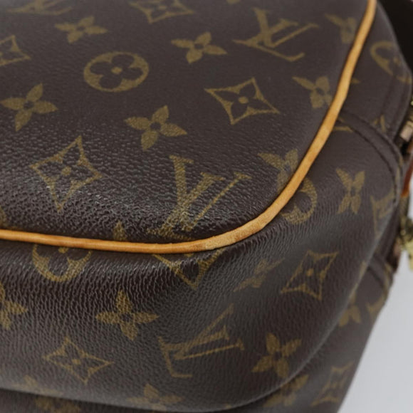LOUIS VUITTON Monogram Reporter PM Shoulder Bag M45254 LV Auth bs31944