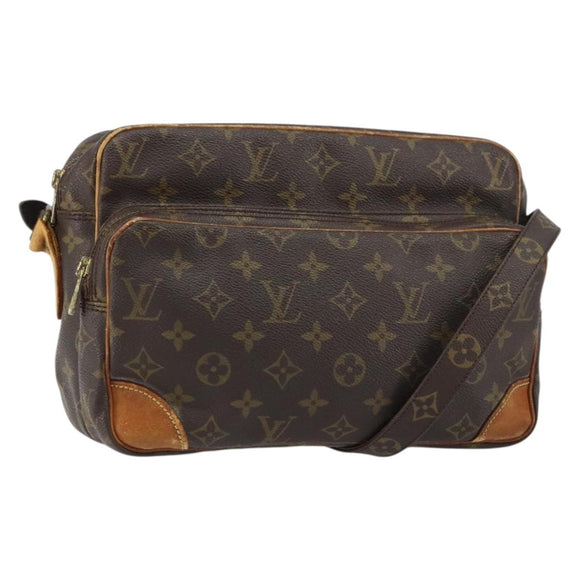 LOUIS VUITTON Monogram Nile Shoulder Bag M45244 LV Auth bs31946