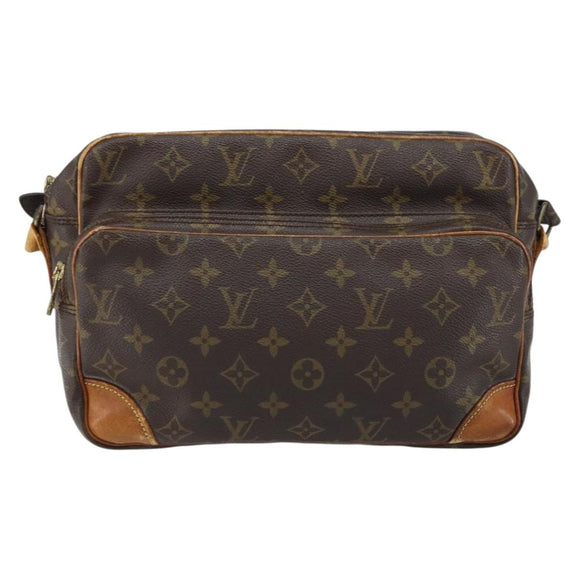 LOUIS VUITTON Monogram Nile Shoulder Bag M45244 LV Auth bs31946