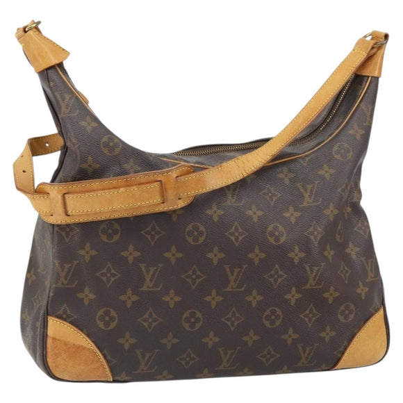 LOUIS VUITTON Monogram Boulogne 35 Shoulder Bag M51260 LV Auth bs31947