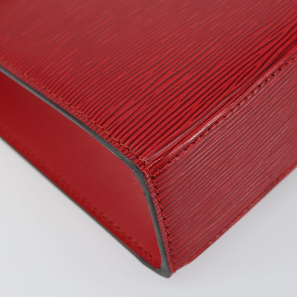 LOUIS VUITTON Epi Malesherbes Hand Bag Red M52377 LV Auth bs31949