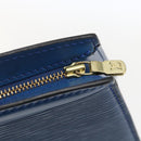 LOUIS VUITTON Epi Trousse Crete Pouch Blue M48405 LV Auth bs31950-9