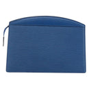 LOUIS VUITTON Epi Trousse Crete Pouch Blue M48405 LV Auth bs31950-2