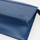 LOUIS VUITTON Epi Trousse Crete Pouch Blue M48405 LV Auth bs31950-7