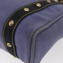 LOUIS VUITTON Antigua Cabas MM Tote Bag Blue M40087 LV Auth bs31951-14