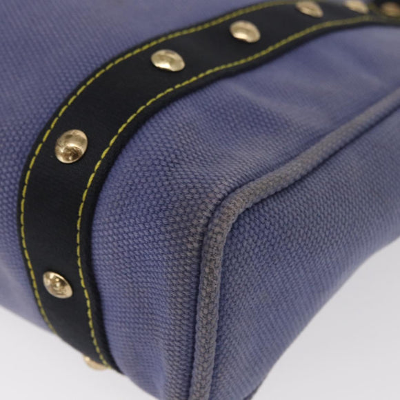 LOUIS VUITTON Antigua Cabas MM Tote Bag Blue M40087 LV Auth bs31951