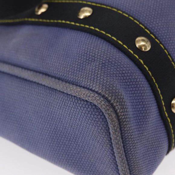 LOUIS VUITTON Antigua Cabas MM Tote Bag Blue M40087 LV Auth bs31951