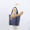 LOUIS VUITTON Antigua Cabas MM Tote Bag Blue M40087 LV Auth bs31951-24