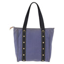 LOUIS VUITTON Antigua Cabas MM Tote Bag Blue M40087 LV Auth bs31951-2