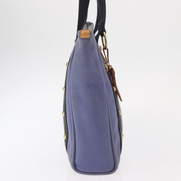 LOUIS VUITTON Antigua Cabas MM Tote Bag Blue M40087 LV Auth bs31951