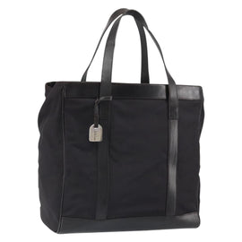 GUCCI Tote Bag Nylon Brown Silver 002 3754 0404 Auth bs31952